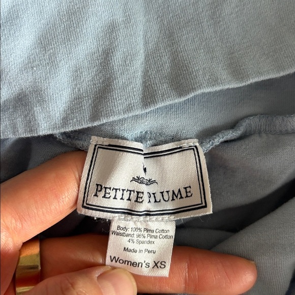Petite Plume The Basics Maternity Set in Periwinkle XS - Picture 5 of 9